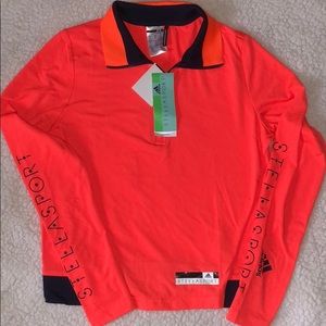 Adidas by Stella McCartney Long-sleeve Crop Top